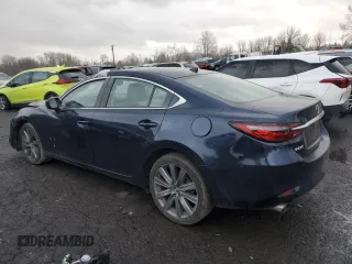 2020 Mazda 6 Grand Touring with VIN JM1GL1TY3L1513321, listed as a Copart auction lot 86398054 with 57,407 mi miles and Salvage Title. Bid and sale history available at DreamBid. Image 2.