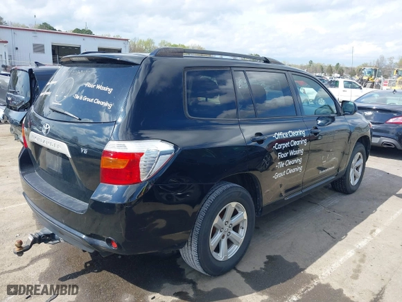 2008 Toyota Highlander with VIN JTEDS41A882053051, listed as a IAAI auction lot 41879783 with 268,757 mi miles. Bid and sale history available at carsss.com. Image 4.