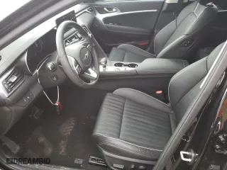 2022 Genesis G70 2.0T with VIN KMTG34TA0NU103227, listed as a Copart auction lot 48777013 with 15,901 mi miles. Bid and sale history available at carsss.com. Image 7.