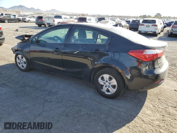 2016 Kia Forte LX with VIN KNAFK4A65G5538928, listed as a Copart auction lot 50807395 with 107,063 mi miles and Salvage Title. Bid and sale history available at carsss.com. Image 2.