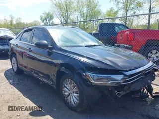 2019 Volkswagen Jetta S z VIN 3VWC57BU7KM188438, wystawiony jako IAAI lot #42183578 z przebiegiem 77 297 mil mil oraz . Historia ofert i sprzedaży dostępna na DreamBid. Obrazek 1.