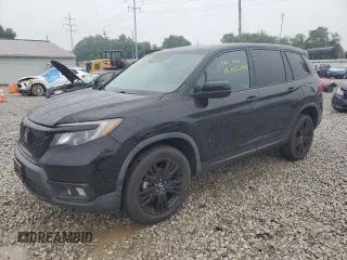 2019 Honda Passport Sport with VIN 5FNYF8H24KB022495, listed as a Copart auction lot 63228985 with 113,766 mi miles and Salvage title. Bid and sale history available at DreamBid. Image 1.