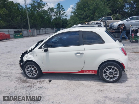 2013 FIAT 500 Pop with VIN 3C3CFFARXDT592032, listed as a IAAI auction lot 42485808 with 118,761 mi miles and . Bid and sale history available at DreamBid. Image 15.