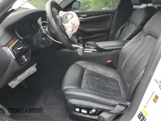 2019 BMW 5 Series M550i xDrive with VIN WBAJB9C54KB288569, listed as a Copart auction lot 58707235 with Not provided miles and Salvage title. Bid and sale history available at DreamBid. Image 7.