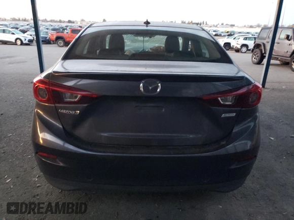 2015 Mazda 3 S Grand Touring with VIN JM1BM1W30F1240804, listed as a Copart auction lot 47406955 with Not Provided miles and Salvage Title. Bid and sale history available at DreamBid. Image 6.