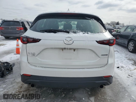 2023 Mazda CX-5 2.5 S with VIN JM3KFBAM2P0147863, listed as a Copart auction lot 44780505 with 33,044 mi miles and Salvage Title. Bid and sale history available at carsss.com. Image 6.