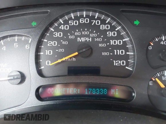 2004 Chevrolet Tahoe LT with VIN 1GNEC13Z94R299705, listed as a IAAI auction lot 42037700 with 178,338 mi miles and . Bid and sale history available at DreamBid. Image 7.