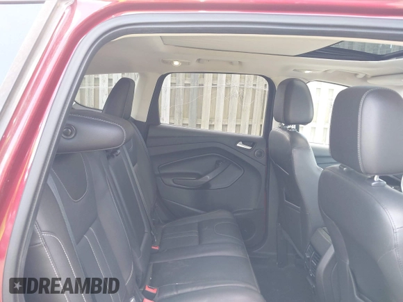 2013 Ford Escape Titanium with VIN 1FMCU0J94DUD49297, listed as a IAAI auction lot 42052161 with 95,420 mi miles. Bid and sale history available at carsss.com. Image 8.