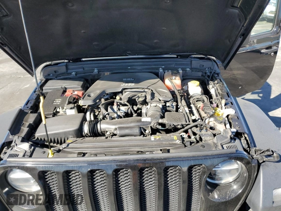 2021 Jeep Wrangler Unlimited Willys with VIN 1C4HJXDGXMW714608, listed as a Copart auction lot 47487375 with 20,260 mi miles and Clean title. Bid and sale history available at DreamBid. Image 13.