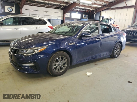 2019 Kia Optima LX with VIN 5XXGT4L38KG344857, listed as a Copart auction lot 48667805 with 78,365 mi miles and Salvage Title. Bid and sale history available at carsss.com. Image 1.