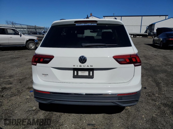 2023 Volkswagen Tiguan S with VIN 3VVRB7AX2PM119666, listed as a Copart auction lot 49567175 with 21,065 mi miles and Salvage title. Bid and sale history available at DreamBid. Image 6.