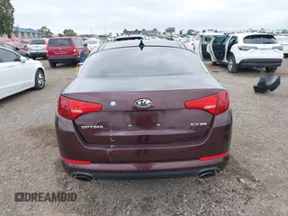 2012 Kia Optima EX with VIN 5XXGN4A76CG024213, listed as a IAAI auction lot 41871583 with 194,168 mi miles and . Bid and sale history available at carsss.com. Image 16.