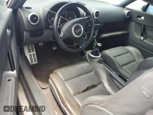 2002 Audi TT ALMS Edition with VIN TRUWT28N321004981, listed as a Copart auction lot 57914595 with 105,522 mi miles and Clean title. Bid and sale history available at DreamBid. Image 8.