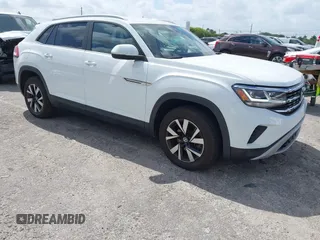 2020 Volkswagen Atlas SE with VIN 1V23C2CA6LC219521, listed as a IAAI auction lot 42106427 with 30,194 mi miles and . Bid and sale history available at DreamBid. Image 1.