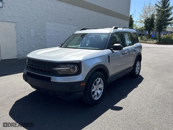 2021 Ford Bronco Sport with VIN 3FMCR9A64MRB19665, listed as a Copart auction lot 54416995 with 50,529 mi miles and Salvage Title. Bid and sale history available at carsss.com. Image 2.