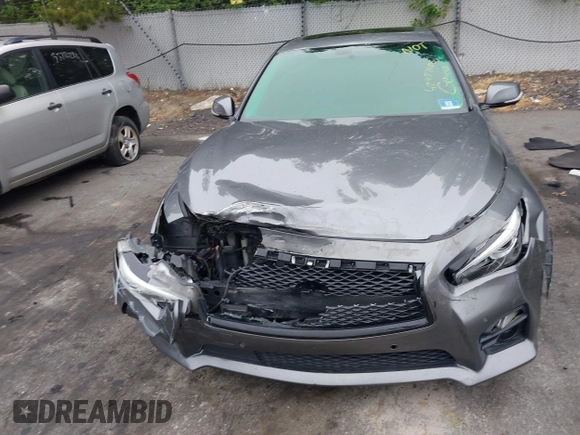 2017 Infiniti Q50 Premium with VIN JN1EV7AP5HM730036, listed as a IAAI auction lot 42477106 with 72,014 mi miles and . Bid and sale history available at DreamBid. Image 12.