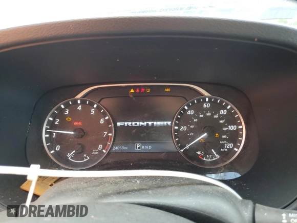 2024 Nissan Frontier S с VIN 1N6ED1CL9RN639190, выставлен на аукционе Copart как лот 56930435 с пробегом 24 059 миль миль и Списание • Salvage title. История ставок и продаж доступна на DreamBid. Изображение 9.