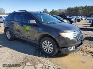 2007 Ford Edge SEL with VIN 2FMDK38CX7BB26172, listed as a Copart auction lot 45925265 with 174,839 mi miles and Salvage Title. Bid and sale history available at carsss.com. Image 4.