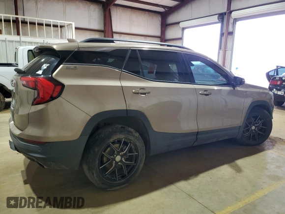 2018 GMC Terrain SLE with VIN 3GKALMEX5JL166435, listed as a Copart auction lot 41382225 with 115,746 mi miles and Salvage Title. Bid and sale history available at carsss.com. Image 3.
