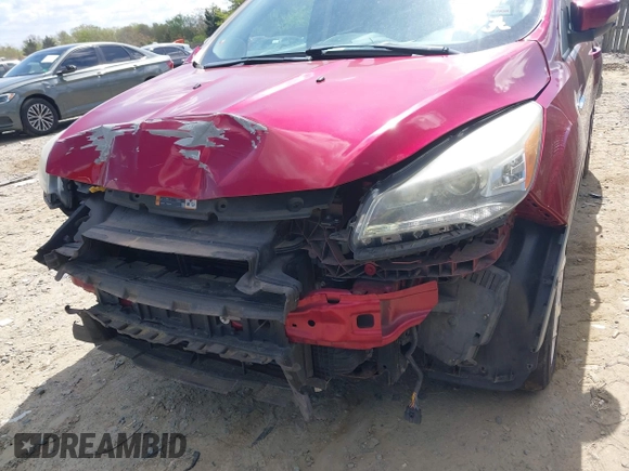 2013 Ford Escape Titanium with VIN 1FMCU0J94DUD49297, listed as a IAAI auction lot 42052161 with 95,420 mi miles. Bid and sale history available at carsss.com. Image 6.