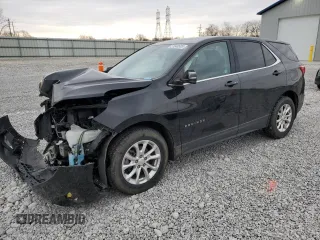 2019 Chevrolet Equinox LT with VIN 2GNAXUEV5K6283928, listed as a Copart auction lot 51648585 with 57,258 mi miles and Salvage Title. Bid and sale history available at carsss.com. Image 1.