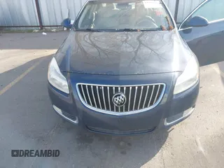 2011 Buick Regal CXL RL4 with VIN W04GS5EC4B1009414, listed as a IAAI auction lot 41969716 with 196,958 mi miles. Bid and sale history available at carsss.com. Image 6.