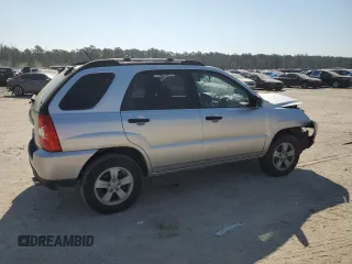 2010 Kia Sportage LX with VIN KNDKG3A40A7700990, listed as a Copart auction lot 48941505 with 38,182 mi miles and Salvage Title. Bid and sale history available at carsss.com. Image 3.