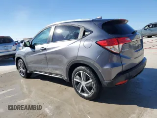 2021 Honda HR-V EX-L with VIN 3CZRU5H7XMM704598, listed as a Copart auction lot 41917455 with 23,637 mi miles and Salvage Title. Bid and sale history available at carsss.com. Image 2.