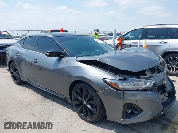 2020 Nissan Maxima SR with VIN 1N4AA6EVXLC383592, listed as a IAAI auction lot 42058071 with 103,014 mi miles and . Bid and sale history available at DreamBid. Image 1.