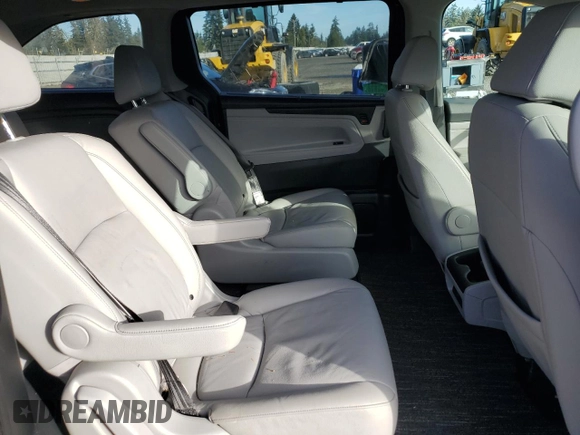 2022 Honda Odyssey EX-L with VIN 5FNRL6H74NB060729, listed as a Copart auction lot 46912765 with 41,023 mi miles and Salvage Title. Bid and sale history available at DreamBid. Image 11.