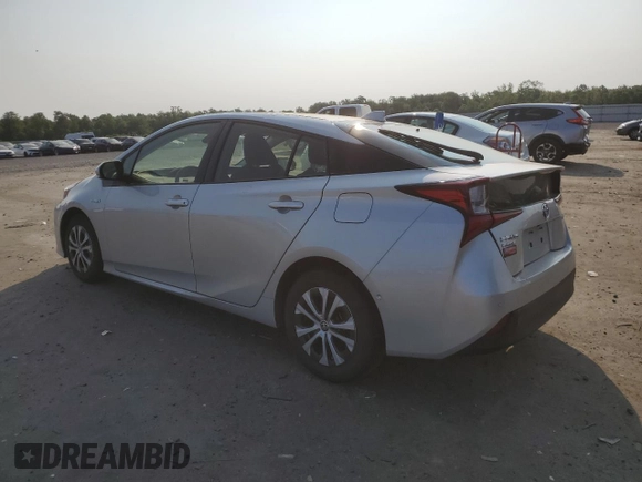 2021 Toyota Prius LE z VIN JTDL9MFU8M3030193, wystawiony jako Copart lot #59482995 z przebiegiem 48 202 mil mil oraz Szkoda całkowita • Salvage title. Historia ofert i sprzedaży dostępna na DreamBid. Obrazek 2.