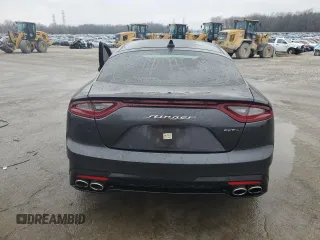 2021 Kia Stinger GT-Line with VIN KNAE15LA0M6088861, listed as a Copart auction lot 44273725 with 67,389 mi miles and Salvage Title. Bid and sale history available at DreamBid. Image 6.