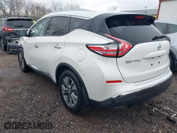 2018 Nissan Murano Platinum with VIN 5N1AZ2MH9JN163641, listed as a IAAI auction lot 41922735 with 70,884 mi miles and . Bid and sale history available at DreamBid. Image 3.