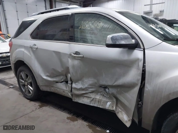 2013 Chevrolet Equinox LTZ with VIN 2GNFLGE37D6302614, listed as a IAAI auction lot 41252051 with 204,993 mi miles. Bid and sale history available at carsss.com. Image 6.