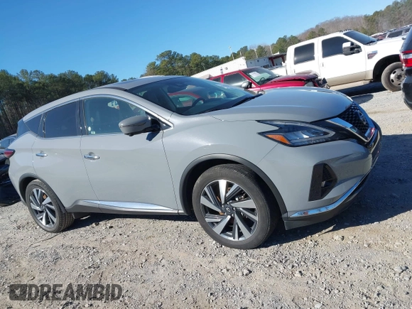 2023 Nissan Murano SL with VIN 5N1AZ2CJ3PC131292, listed as a IAAI auction lot 41694882 with 57,747 mi miles and . Bid and sale history available at DreamBid. Image 13.