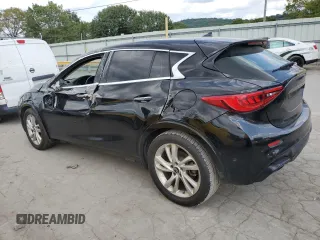 2018 Infiniti QX30 ESSENTIAL with VIN SJKCH5CP8JA060970, listed as a Copart auction lot 66625053 with 0 mi miles and Salvage Title. Bid and sale history available at carsss.com. Image 2.