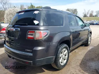 2016 GMC Acadia SLE with VIN 1GKKVPKD6GJ195274, listed as a IAAI auction lot 41635673 with 129,387 mi miles and . Bid and sale history available at DreamBid. Image 4.