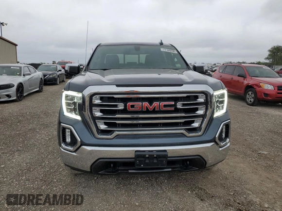 2021 GMC Sierra 1500 Limited SLT with VIN 1GTU9DET6MZ381209, listed as a Copart auction lot 71109394 with 44,649 mi miles and Salvage Title. Bid and sale history available at carsss.com. Image 5.
