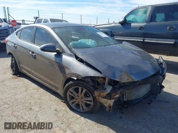 2018 Hyundai Elantra SEL with VIN 5NPD84LF5JH266622, listed as a IAAI auction lot 41468479 with 1 mi miles. Bid and sale history available at carsss.com. Image 1.