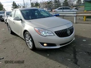 2014 Buick Regal Premium I with VIN 2G4GN5EX3E9247881, listed as a Copart auction lot 85593984 with 121,848 mi miles and Salvage Title. Bid and sale history available at DreamBid. Image 10.