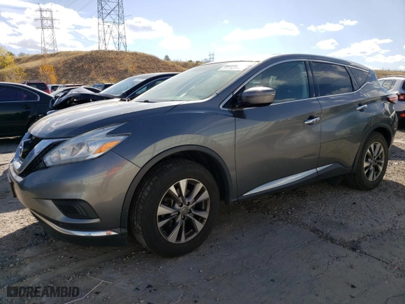 2016 Nissan Murano SL with VIN 5N1AZ2MH5GN103977, listed as a Copart auction lot 77712544 with 132,263 mi miles and Clean Title. Bid and sale history available at carsss.com. Image 1.