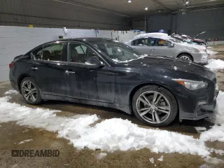 2021 Infiniti Q50 3.0t SIGNATURE EDITION with VIN JN1EV7CR2MM754805, listed as a Copart auction lot 44683285 with 36,408 mi miles and Salvage Title. Bid and sale history available at carsss.com. Image 4.