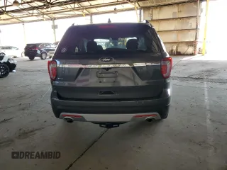 2017 Ford Explorer XLT with VIN 1FM5K7D81HGC55652, listed as a Copart auction lot 54075355 with 64,322 mi miles and Salvage title. Bid and sale history available at DreamBid. Image 6.