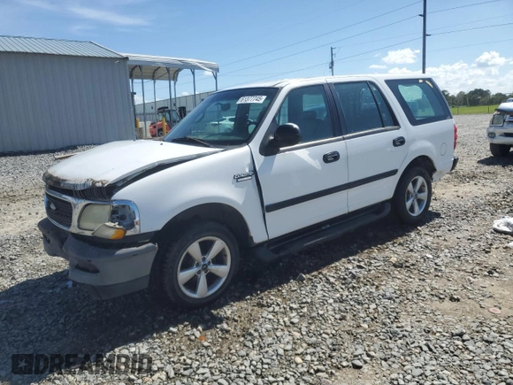 1997 Ford Expedition XLT with VIN 1FMEU17L2VLB74797, listed as a Copart auction lot 61377745 with 236,140 mi miles and Salvage title. Bid and sale history available at DreamBid. Image 1.