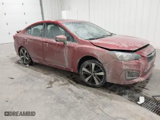 2017 Subaru Impreza Sport with VIN 4S3GKAM63H3605167, listed as a IAAI auction lot 41624805 with 22,459 mi miles. Bid and sale history available at carsss.com. Image 1.