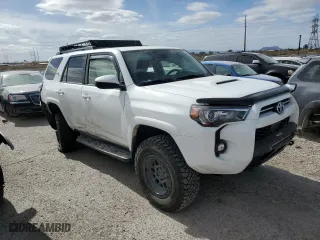2022 Toyota 4Runner TRD Off Road with VIN JTEPU5JR1N6016088, listed as a Copart auction lot 44816615 with 56,815 mi miles and Salvage Title. Bid and sale history available at carsss.com. Image 4.