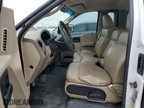 2008 Ford F-150 XL with VIN 1FTRF12WX8KB87907, listed as a Copart auction lot 46143165 with 210,446 mi miles and Salvage Title. Bid and sale history available at carsss.com. Image 7.