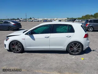 2017 Volkswagen Golf GTI S with VIN 3VW447AU2HM020448, listed as a IAAI auction lot 41830077 with 52,528 mi miles. Bid and sale history available at carsss.com. Image 14.