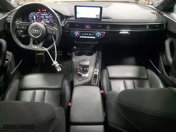 2019 Audi A5 Sportback Prestige with VIN WAUFNCF50KA007153, listed as a Copart auction lot 82996824 with NaN miles and Salvage Title. Bid and sale history available at carsss.com. Image 8.