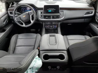 2023 Chevrolet Suburban Premier with VIN 1GNSKFKL5PR395013, listed as a Copart auction lot 47081655 with 32,971 mi miles and Salvage Title. Bid and sale history available at carsss.com. Image 8.